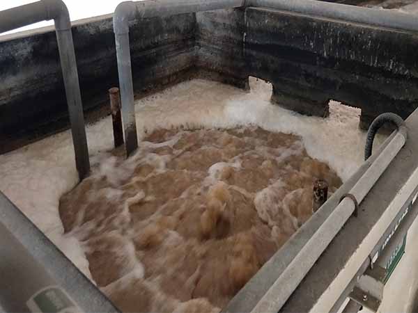 廢水處理現(xiàn)場工藝流程 廢水處理現(xiàn)場工藝流程